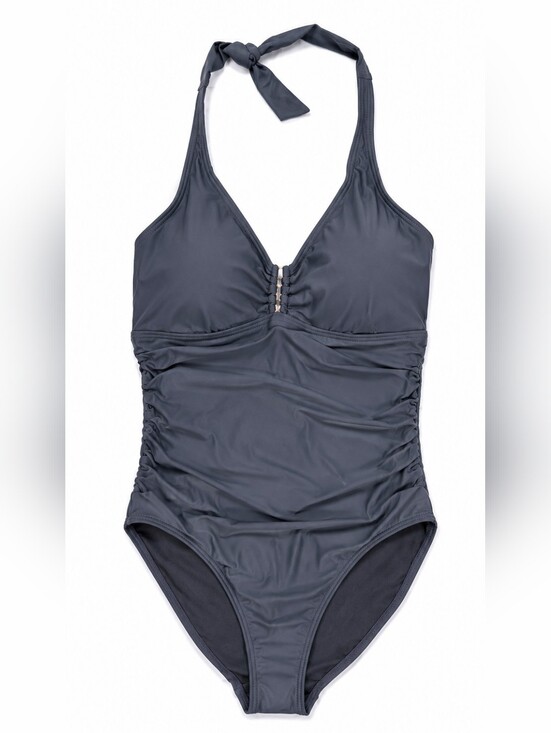 Calvin Klein Other - Calvin Klein Gray Halter One-Piece
